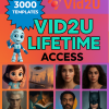 Vid2u - AI Video Generator Lifetime package